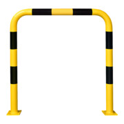 Moravia Black Bull Protection anti-chocs tube rond 76 x 3 mm à cheviller intérieur 1200 x 1000 mm