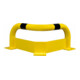 Moravia corner ram protection bracket Black Bull with underride protection for inside 600 mm 76 mm 3 mm-1