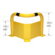 Moravia corner ram protection bracket Black Bull with underride protection for inside 600 mm 76 mm 3 mm-4