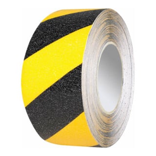 MORAVIA Bodenmarkierung PROline-tape Vinyl 75mm 25m gelb/schwarz selbstklebend