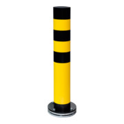 Moravia Borne de dissuasion SWING, pivotante, acier, jaune/noir, à cheviller, 159 mm