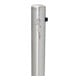 MORAVIA Bollard en acier inoxydable MILANO H 925 mm rabattable avec serrure à cylindre