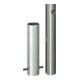 MORAVIA Bollard en acier inoxydable MILANO Ø 102 mm H 925 mm amovible avec fermeture triangulaire