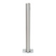 MORAVIA Bollard en acier inoxydable MILANO Ø 76 mm H 925 mm rabattable avec fermeture triangulaire