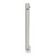 MORAVIA Bollard en acier inoxydable MILANO Ø 76 mm H 925 mm rabattable avec fermeture triangulaire