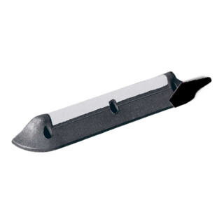 Moravia Bordure de trottoir noir blanc réfléchissant 750 × 120 × 90 mm + chevilles
