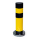 Moravia Borne de dissuasion SWING, pivotante, acier, jaune/noir, à cheviller, 159 mm-1