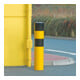 Moravia Borne de protection XL acier noir/jaune 194 × 1600 mm