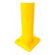 MORAVIA Bornes de protection FLEX Ø 80 mm H 1.000 mm jaune-noir à cheviller