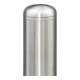 MORAVIA Bornes en acier inoxydable MILANO Ø 76 mm H 931 mm à cheviller avec plaque de sol