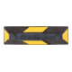 MORAVIA Butée de roue Park-AID 550 mm noir jaune avec matériel de fixation inclus