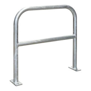 MORAVIA CITY Barrière d'appui SPRINT avec traverse inférieure galvanisée à chaud 800 x 800 mm