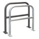 MORAVIA CITY Barrière d'appui SPRINT avec traverse inférieure galvanisée à chaud 800 x 800 mm