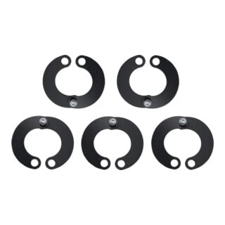 Moravia Colliers de fixation pour Scooter-Parker, lot de 5 pièces