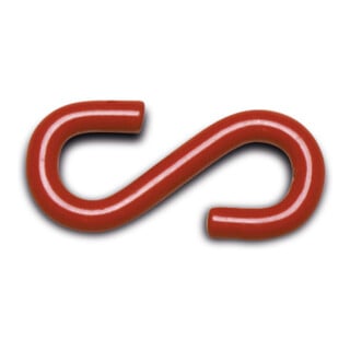 Moravia Crochets S 7 couleurs rouges, 10 pièces