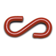 Moravia Crochets S 7 couleurs rouges, 10 pièces