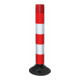 MORAVIA Cylindre à came FlexPin 76-TL entièrement rétro-réfléchissant 100 mm 760 mm rouge/blanc