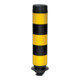 MORAVIA Cylindre à serrure FlexPin 46-TL Ø 100 mm H 460 mm jaune réfléchissant noir