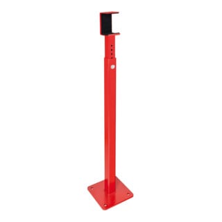MORAVIA Drehschranke COMPACT horizontal schwenkbar L 3500mm verzinkt rot-weiß Rundzylinder