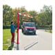 MORAVIA Durchfahrt-Begrenzer drehbar H 2810 mm B 4705 mm LW 4500 mm rot