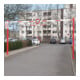 MORAVIA Durchfahrt-Begrenzer starr H 3010 mm B 9230 mm rot/weiß