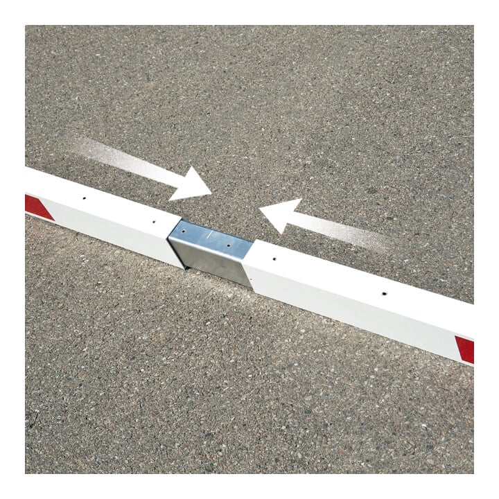 MORAVIA Durchfahrt-Begrenzer starr H 3010 mm B 9230 mm rot/weiß