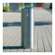 MORAVIA Edelstahlpoller BERLIN XL 204/1000 mm Überflur 600 mm mit Zylinderschloss