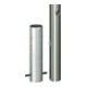 MORAVIA Edelstahlpoller MILANO Ø 76mm H 925 (+260) mm herausnehmbar Dreikantverschluss