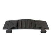 Moravia Embout à tenon, noir, pour passerelle de câbles 5 canaux