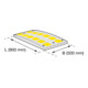 Moravia Fahrbahnschwelle SafeRide-75 Normelement 900 x 500 x 75 mm-5