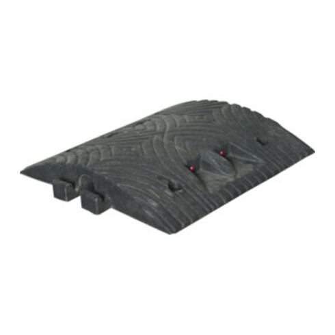 Moravia Fahrbahnschwelle TOPSTOP 5-RE Normelement schwarz 500 x 500 x 70 mm