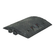 Moravia Fahrbahnschwelle TOPSTOP 5-RE Normelement schwarz 500 x 500 x 70 mm