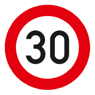 MORAVIA Film de marquage panneau de signalisation vitesse maximale autorisée 30 caractères 274-53