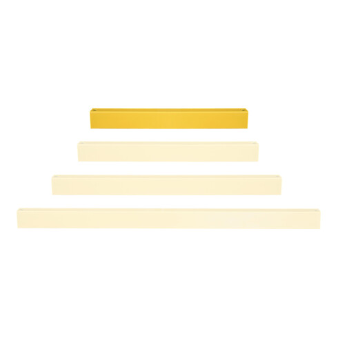 Moravia Garde-corps de terrasse RammGeländer Balken 1000 fb jaune