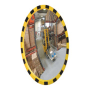 Miroir industriel Moravia en acrylique rond