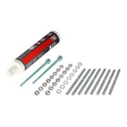 Moravia Kit de fixation pour élément de protection anti-chocs + mortier injectable-1