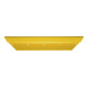 Moravia Leitbord gelb 800 x 150 x 100 mm, 6 mm Stahlblech abgerundete Ecken