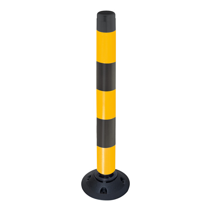 MORAVIA Leitzylinder FlexPin 100-TL gelb reflektierend Ø 100mm H 1000mm