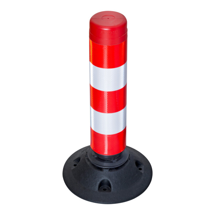 MORAVIA Leitzylinder FlexPin 46-TL 100mm 460mm rot/weiß voll retroreflektierend