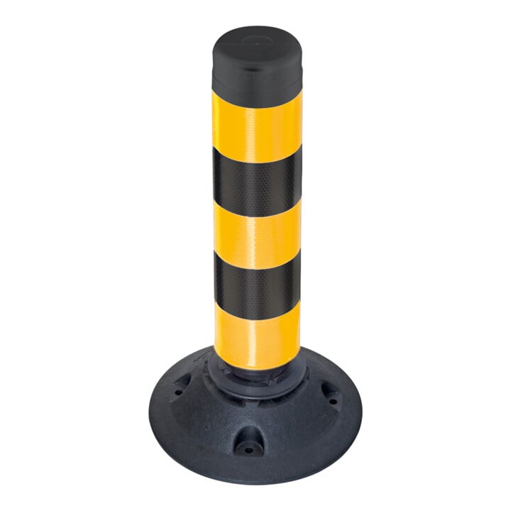 MORAVIA Leitzylinder FlexPin 46-TL Ø 100mm H 460mm gelb reflektierend schwarz