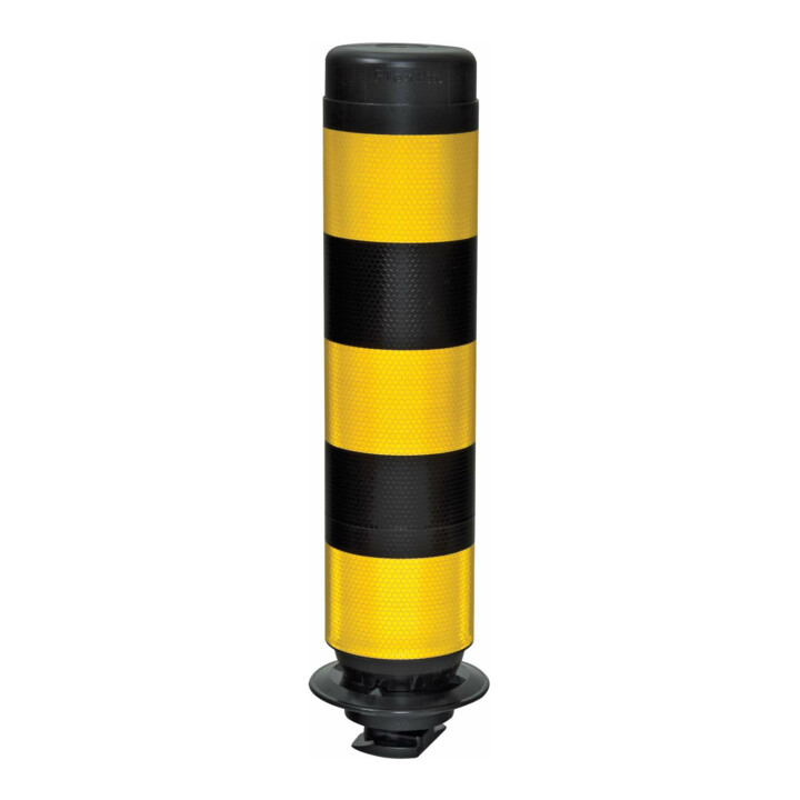 MORAVIA Leitzylinder FlexPin 46-TL Ø 100mm H 460mm gelb reflektierend schwarz