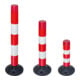 MORAVIA Leitzylinder FlexPin 76-TL voll retroreflektierend 100mm 760mm rot/weiß