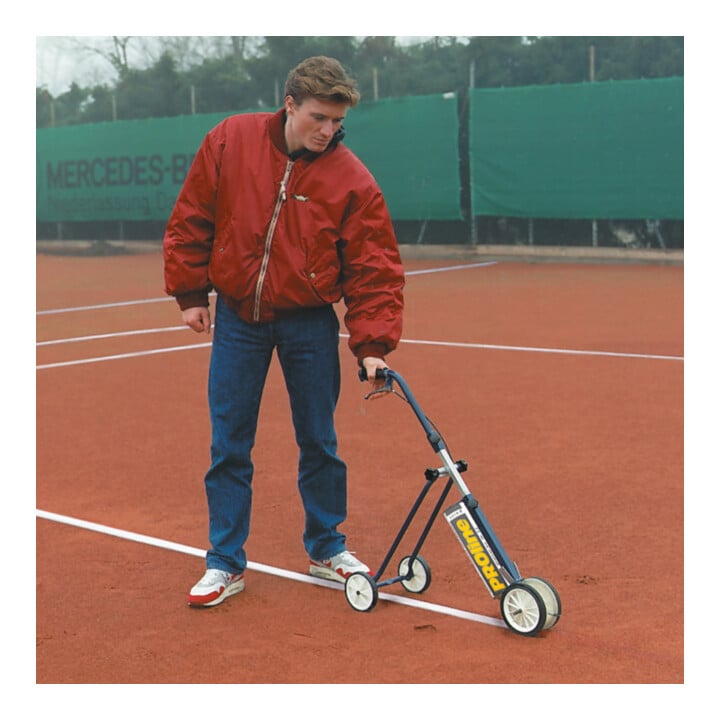 Moravia Line Marker Set blanc 50-75 mm (appareil + 2 x couleur + cordon de craie + craie)
