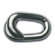 Moravia Maillon de connexion 7 mm acier galvanisé feu 10 pièces couleur zinc
