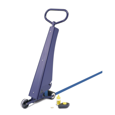Moravia Markier-Set PROline-tape Gerät 2 Rollen blau 50 mm x 33 m + Schlagschnur + Kreide