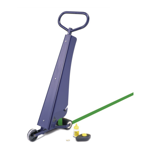 Moravia Markier-Set PROline-tape Gerät 2 Rollen grün 75 mm x 33 m + Schlagschnur + Kreide