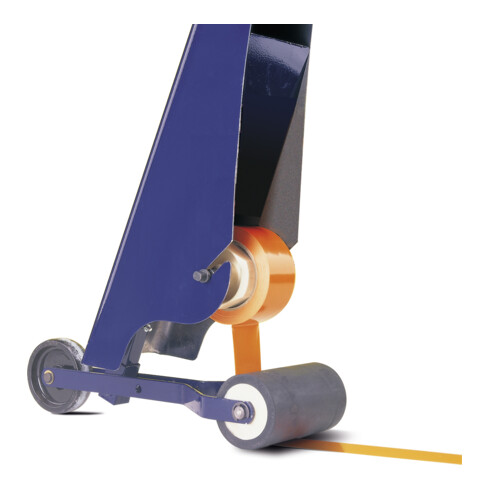 Moravia Markier-Set PROline-tape Gerät 2 Rollen Weiß 75 mm x 33 m + Schlagschnur + Kreide