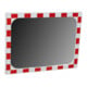 Moravia Miroir de circulation en verre Securit, 600 × 800 mm avec chauffage + collier 76