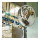 Moravia Miroir d’observation rond en acrylique 300 mm + support mural