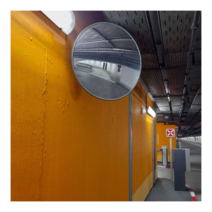 Moravia Miroir d’observation rond en acrylique 300 mm + support mural